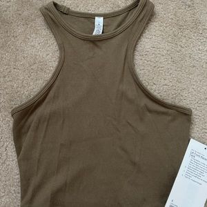 Lululemon Front Racer Crop Tank